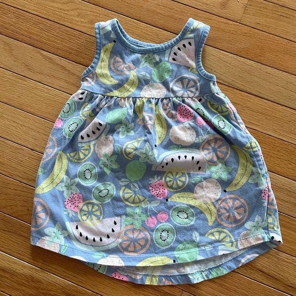 wonder nation Other - WONDERNATION Dress Sleeveless Tank Fruit Watermelon Summer Toddler Girl 2T